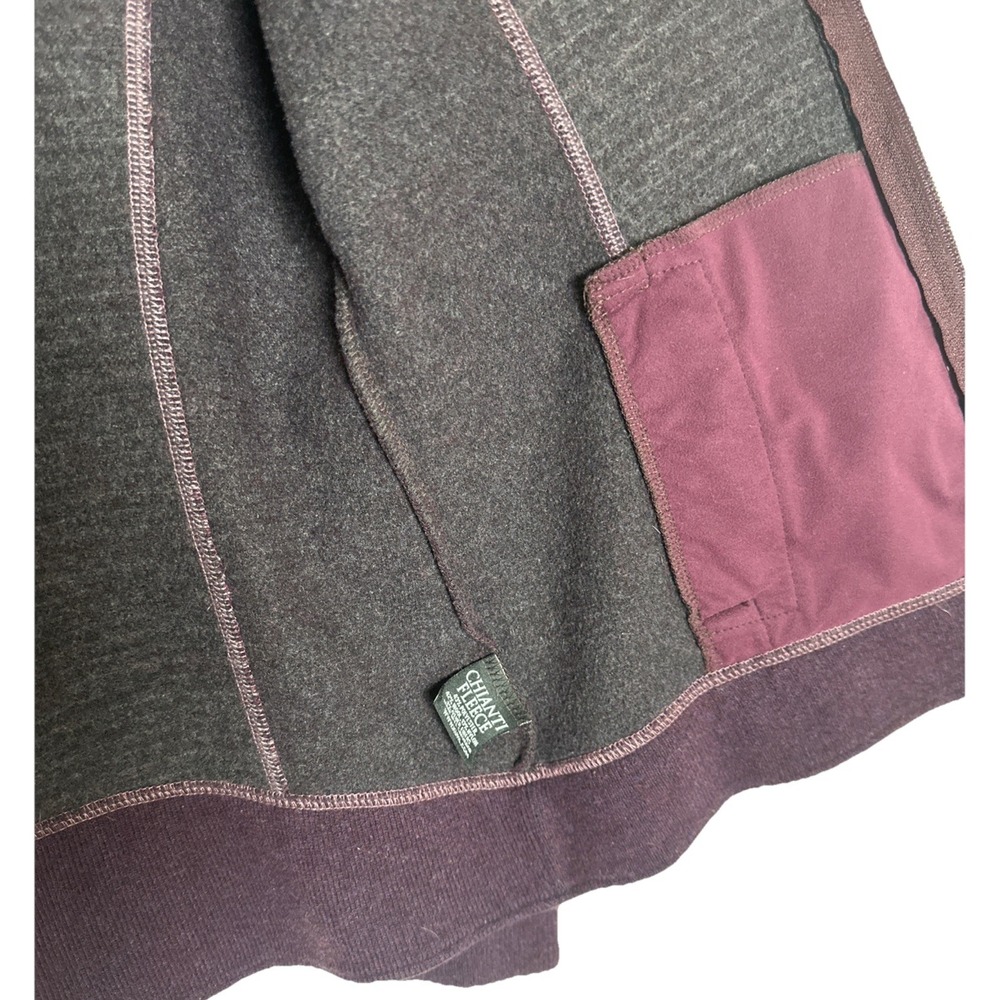 Kuhl Chianti Full‎ Zip Hoody Sweater Jacket Wool Striped Purple Woman Size Small - Picture 6 of 10